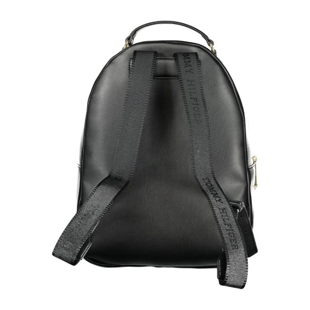 Tommy Hilfiger Black Polyethylene Women Women's Backpack - Picture 2 of 3